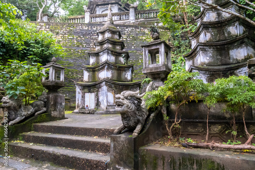 Wallpaper Mural The Xa Loi Tower and garden on the Marble Mountains Torontodigital.ca