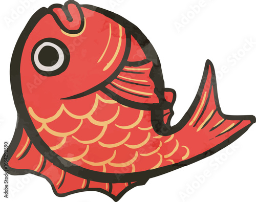 縁起物の鯛1.eps