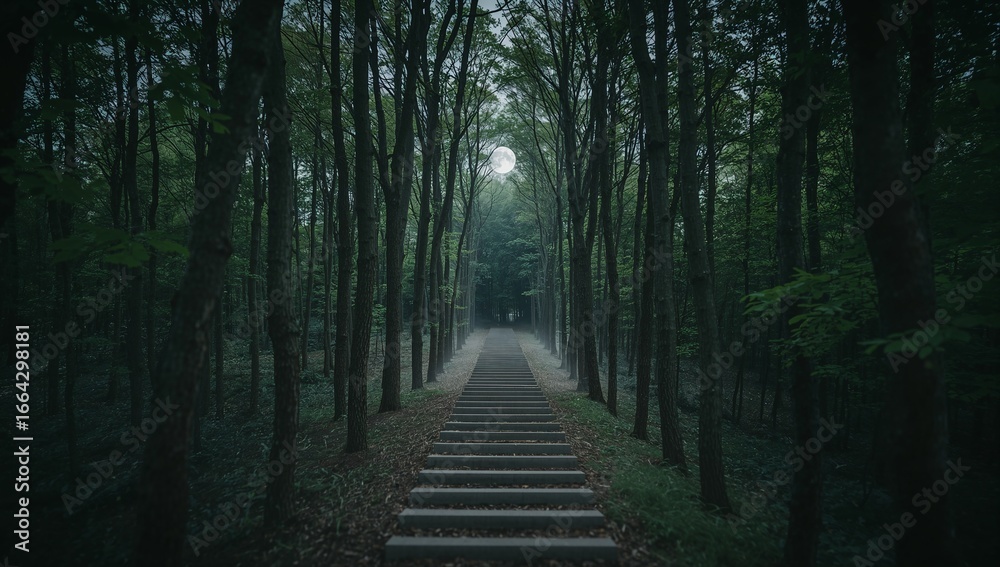 Obraz premium path in the woods