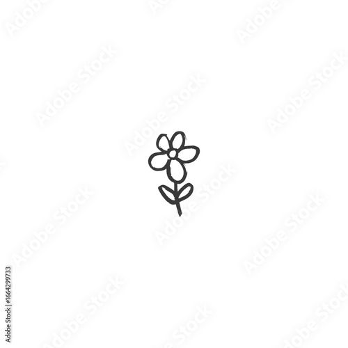 Flower graphic design vector illustration