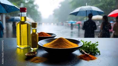 Jhalmuri in Wet Market