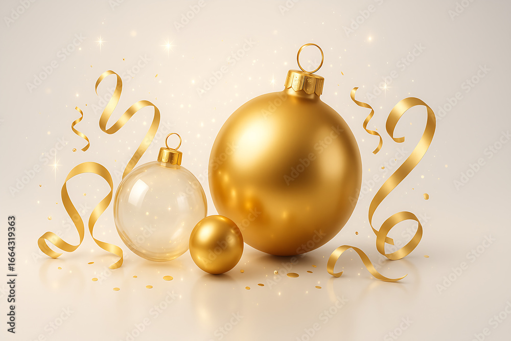 Golden Balloons Floating with Falling Confetti – Elegant Luxury Background for Your Next Celebration Golden Balloons Floating with Falling Confetti – Elegant Luxury Background for Your Next Celebration