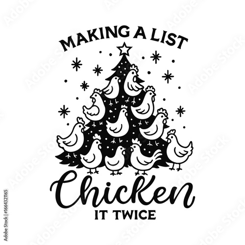 Making a List CHICKEN It Twice