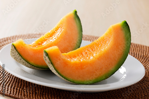 赤肉メロン 北海道富良野産　Red Melon from Furano Hokkaido