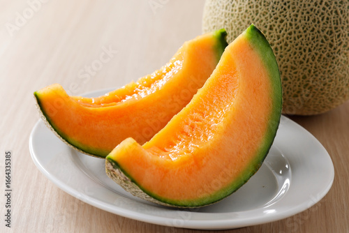 赤肉メロン 北海道富良野産　Red Melon from Furano Hokkaido