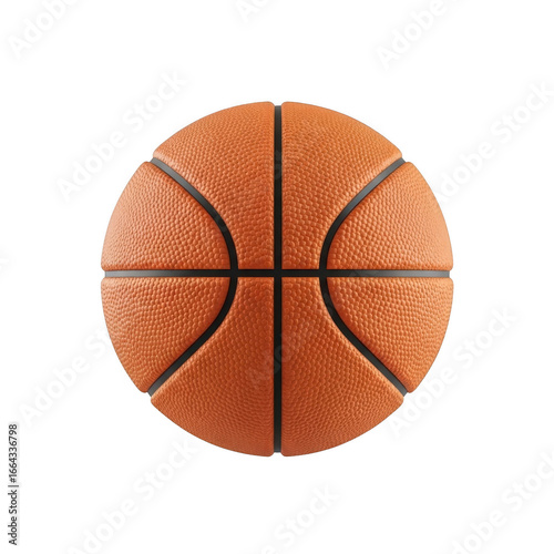 Basketball isolated on transparent background
