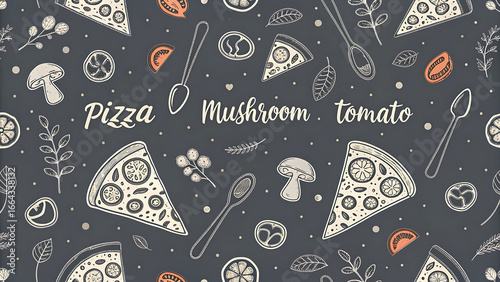Appetizing collage of eight vertical panels, each showcasing a different type of food.