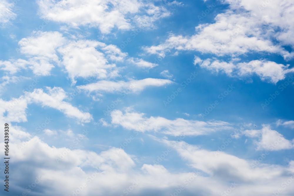 Obraz premium 夏の空 午後の空と雲12