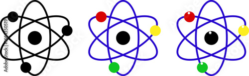Atomic Symbols Vector Set