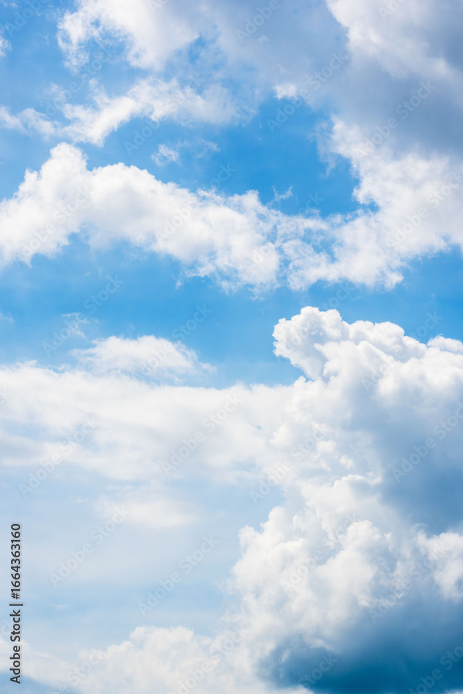 Obraz premium 夏の空 午後の空と雲50