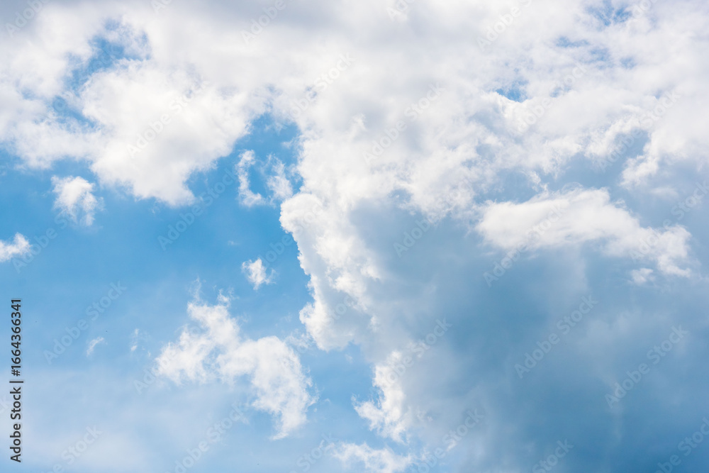 夏の空 午後の空と雲73 夏の空 午後の空と雲73