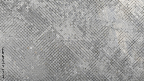 Kostka granitowa, brukowa, zdjęcie z drona, FPV