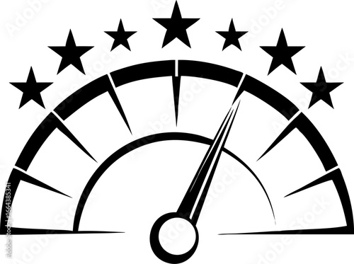 High-Performance Speedometer Icon Achieve Peak Performance with Top-Rated Excellence, 456