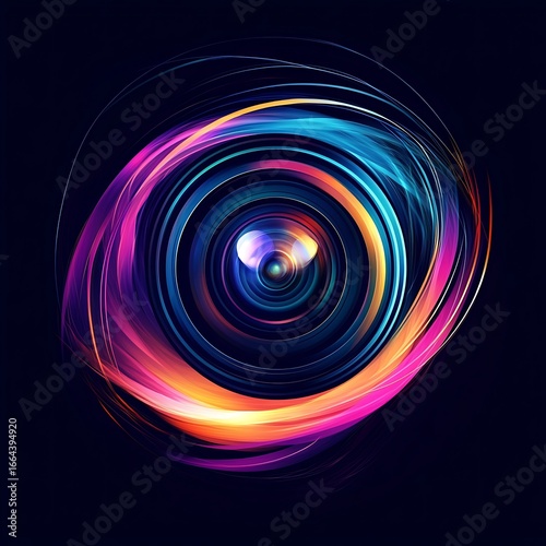 Abstract camera lens design (2)