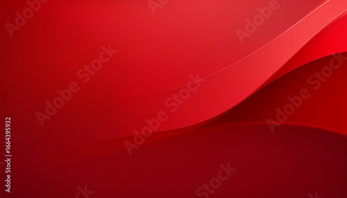 Red minimalist background with soft, subtle gradients, clean and elegant