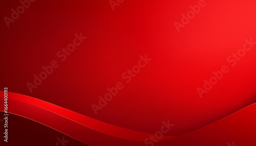 Red minimalist background with soft, subtle gradients, clean and elegant