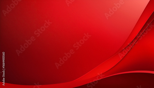 Red minimalist background with soft, subtle gradients, clean and elegant