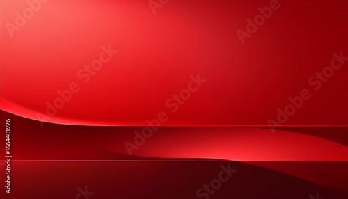 Red minimalist background with soft, subtle gradients, clean and elegant