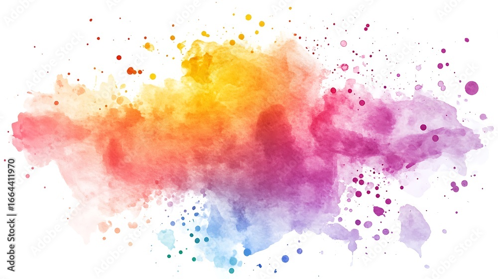 Obraz premium Abstract watercolor splash (3)