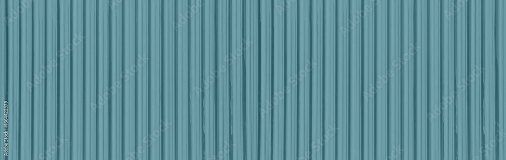 Obraz premium Wall container matal roof blue indigo corrugated iron sheet aluminium steel background wall panel tile construction siding building line pattern texture seamless architecture plate frame container