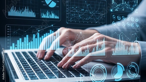 hacker working on computer