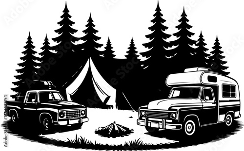 "Stylized Set of Modern Boats and Yachts Vector Illustration"