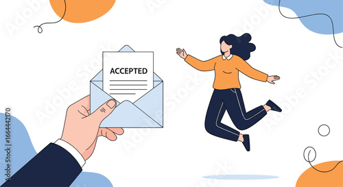 Get accepted into your dream program receive notification of admission and celebrate your success