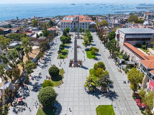 Photos Theodosius Obelisk (Dikilitas) and Istanbul Hippodrome in the Sultanahmet Square