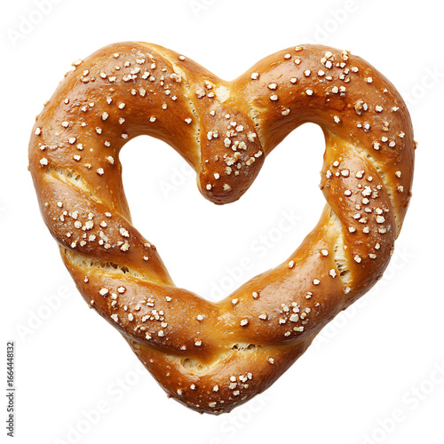 brown heart shaped pretzel png