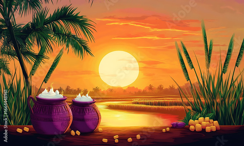 Serene Sunset on a Coastal Terrace with Textured Furnishings and Warm Colors, Offering a Peaceful Ambiance for Relaxation and Reflection by the Ocean's Edge
