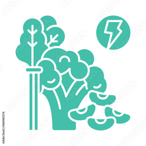 Phytonutrients color line icon for digital and print projects.