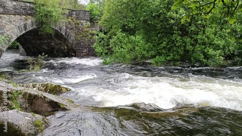 Skelwith Force River Rapids 3 - Ambleside, Lake District, Cumbria UK