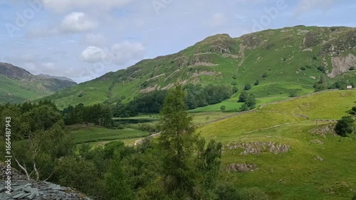 Mountain Hike near Cathedral Cave - Ambleside, Lake District, Cumbria UK