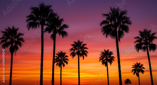 Sunset Silhouette Serenade