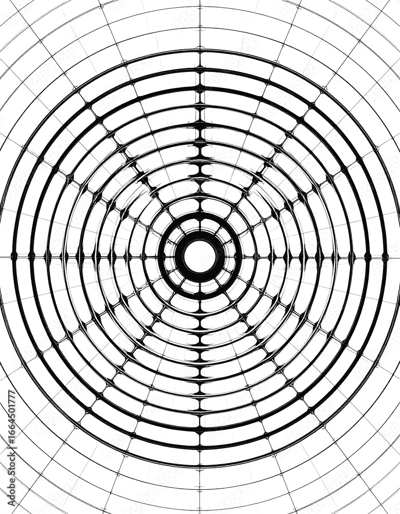 Obraz premium Circular geometric pattern