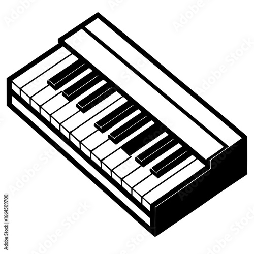 Piano Keys Illustration