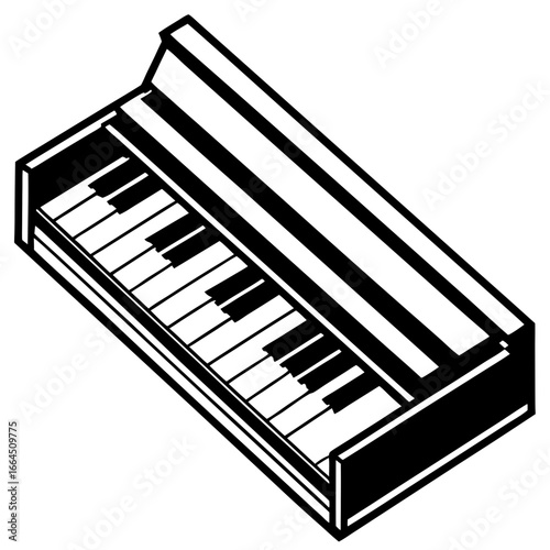 Piano Keys Illustration