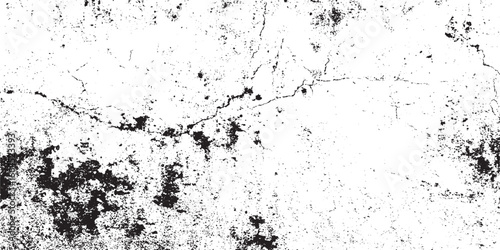 Realistic cracked wall texture background. Seamless distressed surface with deep fracture lines for vintage grunge effect designs  cracks texture on isolated vector background. black lightning bolts. 
