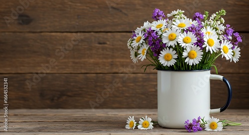 Wildflower Whisper: Rustic Charm