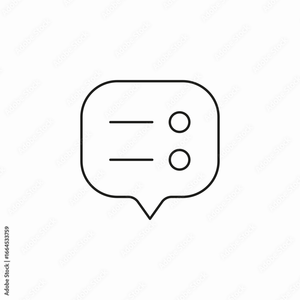 simple message bubble icon sign vector simple message bubble icon sign vector