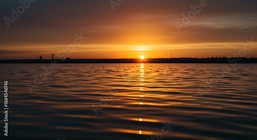 Golden Hour Embrace: Sunset Serenity