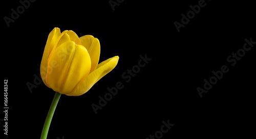 Golden Hour Tulip: Dark Bloom