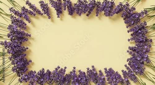 Lavender Frame: A Pastel Dream