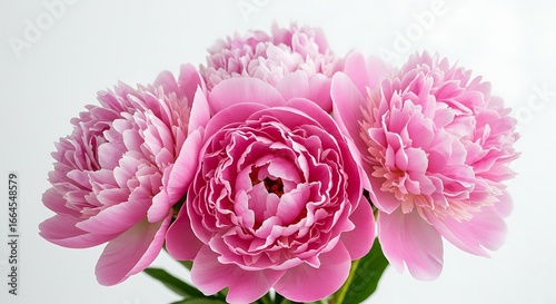 Pink Peony Bloom: Delicate Beauty