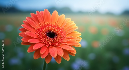 Sunrise Gerbera: A Burst of Orange