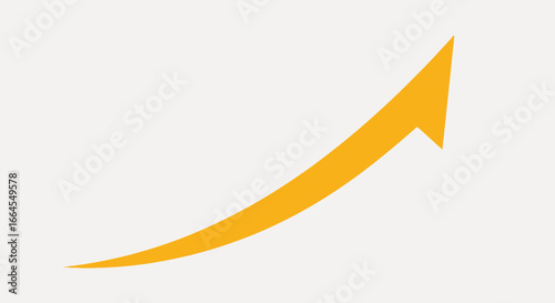 Upward trending arrow graphic, symbolizing growth, success, and positive direction.