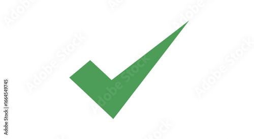 A green check mark symbol on a white background, indicating approval or completion.