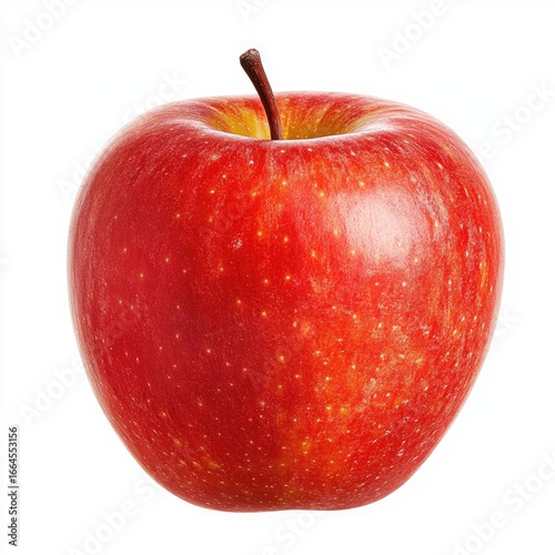 Red apple, whole, isolated on white (5)
