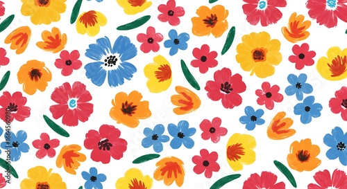 Joyful Blooms: A Watercolor Celebration