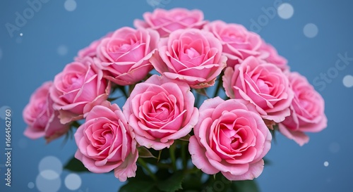 Blushing Roses: A Delicate Bouquet